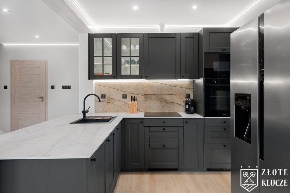 dom w Miszkowicach - aneks kuchenny