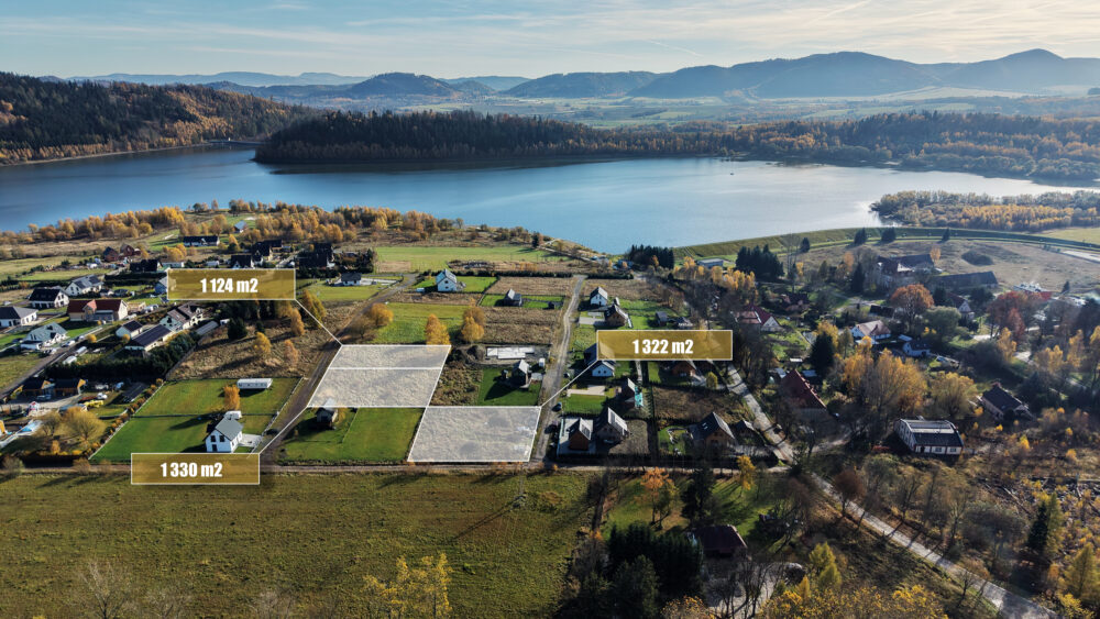 działka budowlana miszkowice karkonosze zalew bukówka