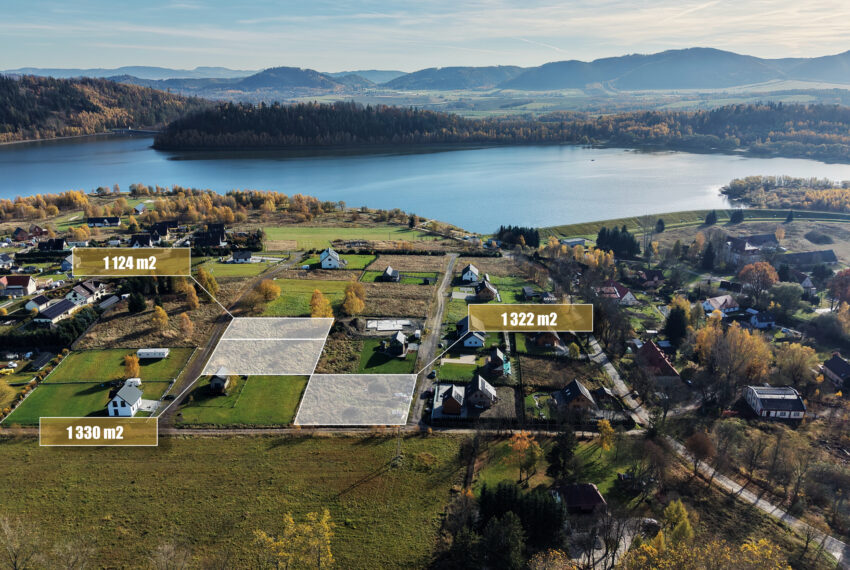 działka budowlana miszkowice karkonosze zalew bukówka